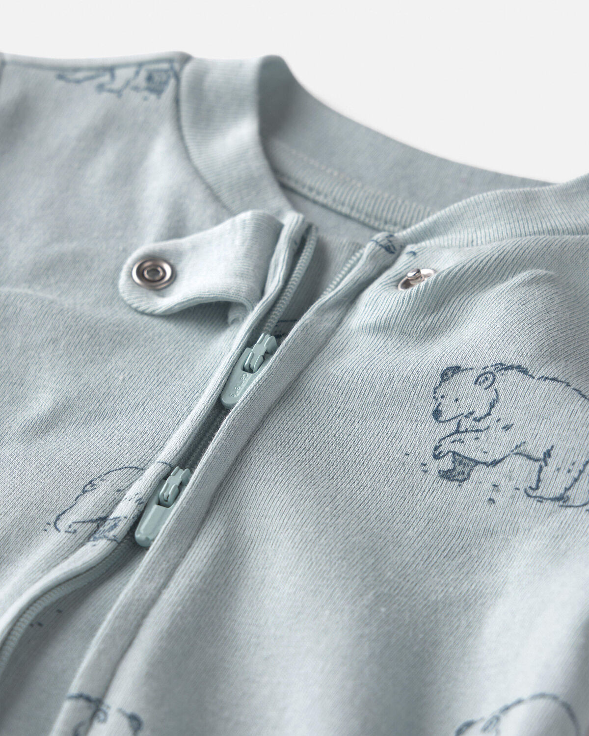 Baby Organic Cotton Sleep & Play Pajamas in Winter Bears 3 Baby Organic Cotton Sleep & Play Pajamas in Winter Bears