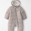 Baby 1-Piece Teddy Fleece Snowsuit Made with Recycled Materials