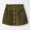 Toddler Girl Organic Cotton Corduroy Skirt