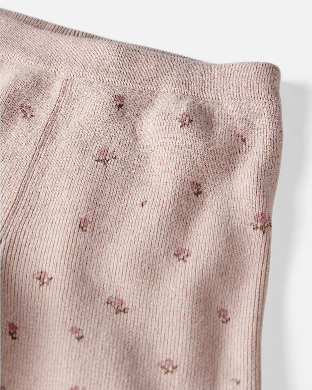 Toddler Girl 2-Piece Organic Cotton Sweater Knit Top & Pant Set 2 Toddler Girl 2-Piece Organic Cotton Sweater Knit Top & Pant Set