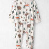 Baby Organic Cotton Sleep & Play Pajamas in Woodland Creatures