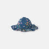 Baby Girl Floral Chambray Bucket Hat 8 Baby Girl Floral Chambray Bucket Hat