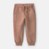 Toddler Boy Fleece Joggers - Brown