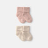 Baby Girl 4-Pack Baby Booties - Pink/Ivory