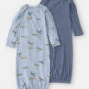 Baby Boy 2-Pack Plane PurelySoft Sleeper Gowns - Blue