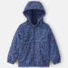 Toddler Girl Floral Midweight Jacket - Blue