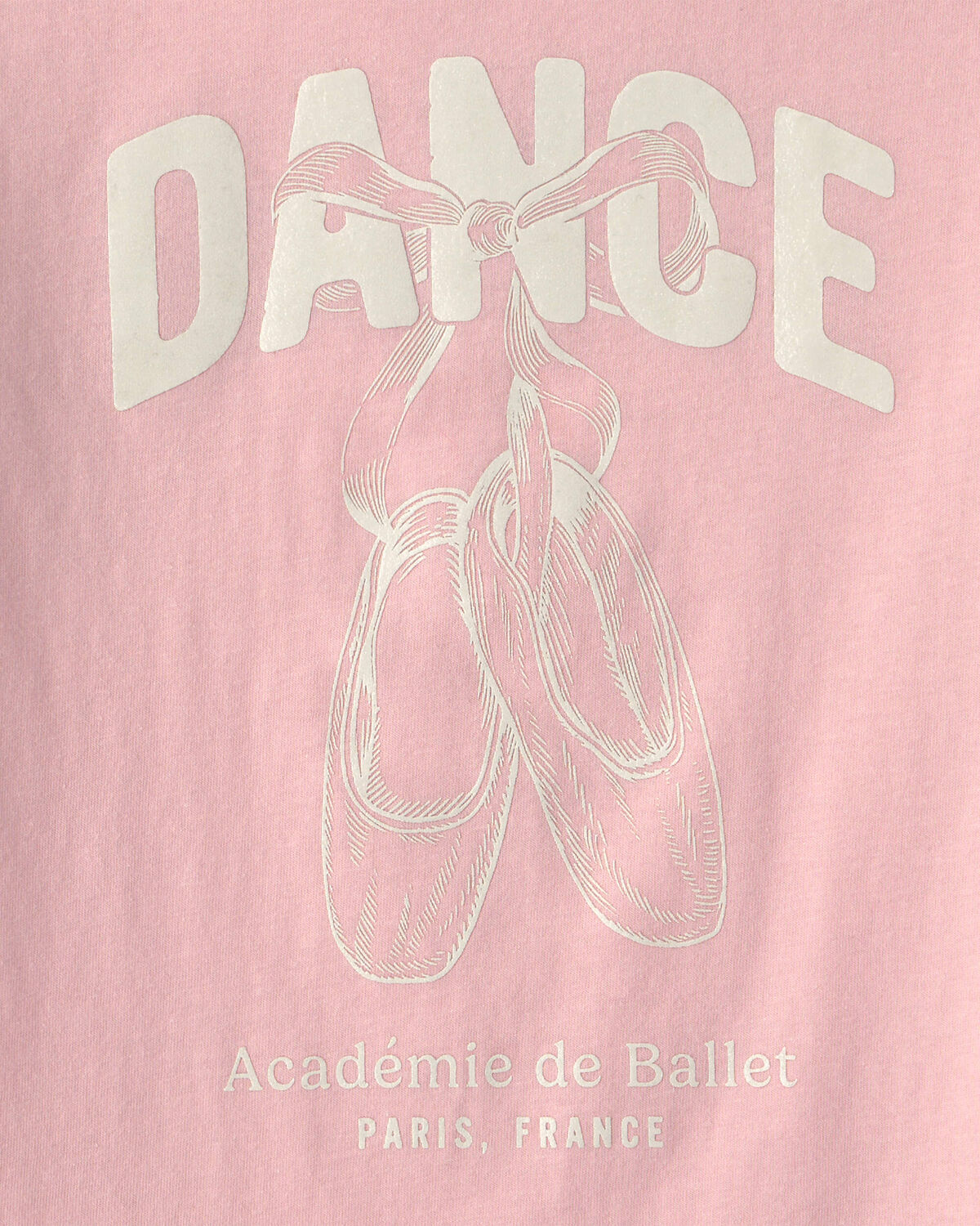 Girls Ballet Long-Sleeve Graphic Tee - Pink