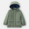 Toddler Boy Hooded Midweight Jacket - Green 8 Toddler Boy Hooded Midweight Jacket - Green