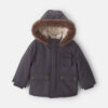 Toddler Boy Hooded Heavyweight Winter Jacket - Black 7 Toddler Boy Hooded Heavyweight Winter Jacket - Black