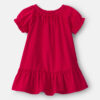 Baby Girl Corduroy Short-Sleeve Dress - Red