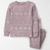 Toddler Girl 2-Piece Fair Isle Waffle Knit Pajamas Made with Organic Cotton 7 Toddler Girl 2-Piece Fair Isle Waffle Knit Pajamas Made with Organic Cotton