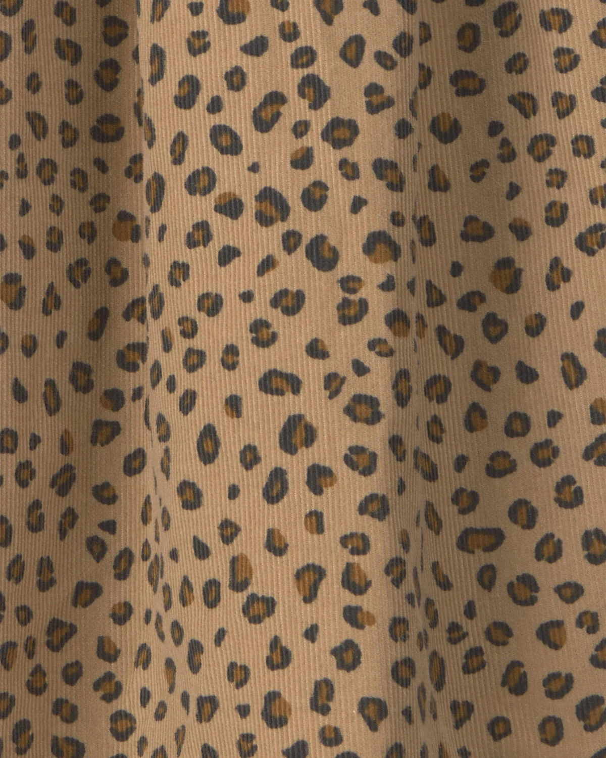 Toddler Girl Leopard Corduroy Long-Sleeve Dress - Brown 3 Toddler Girl Leopard Corduroy Long-Sleeve Dress - Brown