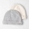 Baby 2-Pack Organic Cotton Rib Caps 7 Baby 2-Pack Organic Cotton Rib Caps
