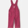 Toddler Girl Corduroy Overalls - Purple