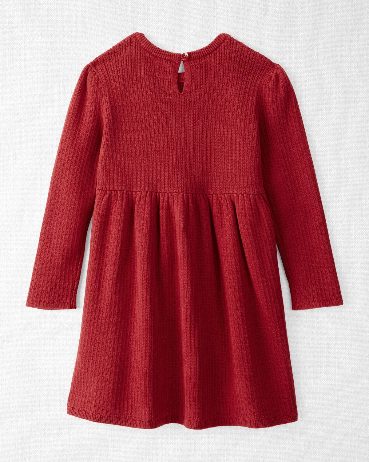 Toddler Girl Organic Cotton Sweater Knit Dress 2 Toddler Girl Organic Cotton Sweater Knit Dress