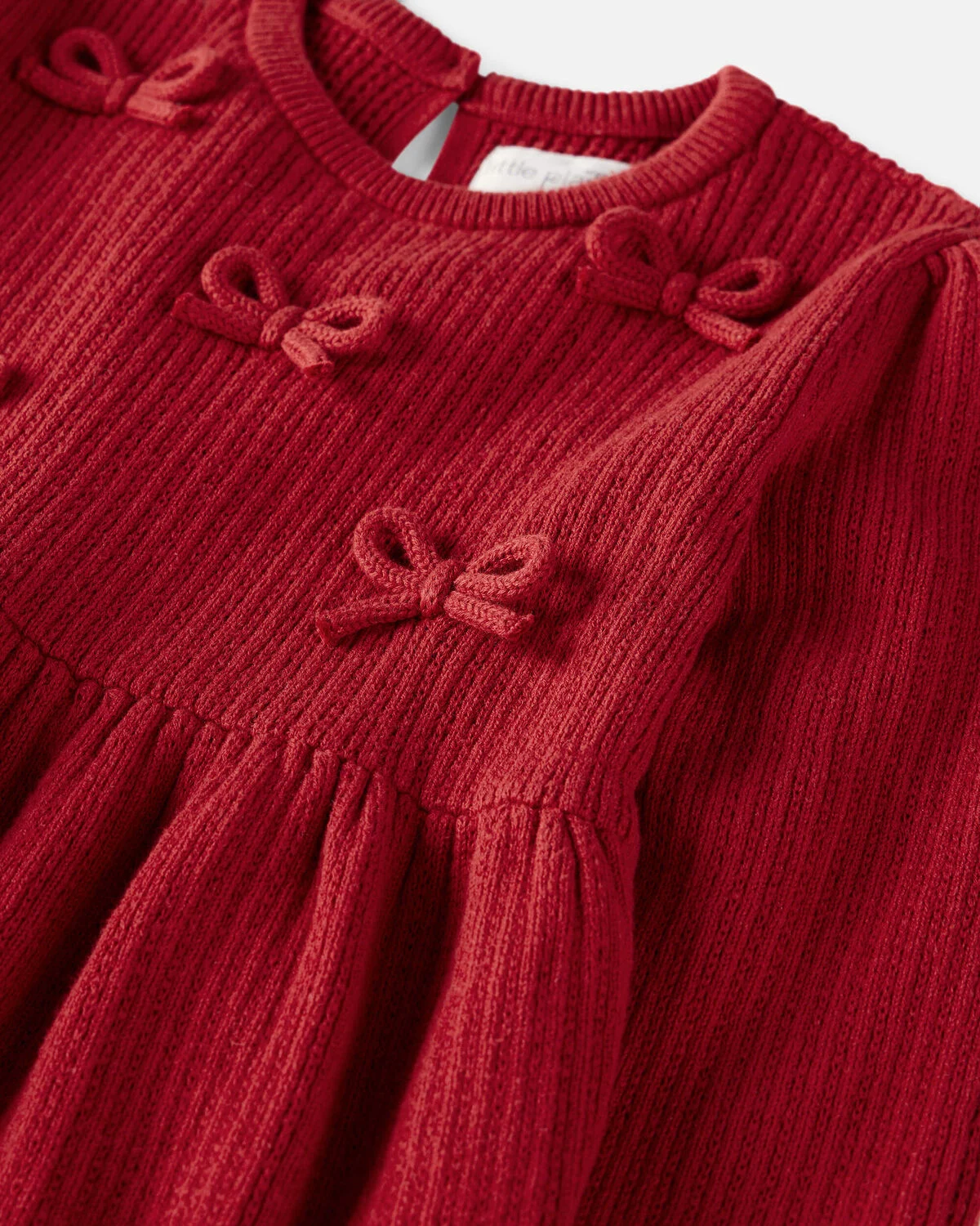 Toddler Girl Organic Cotton Sweater Knit Dress 3 Toddler Girl Organic Cotton Sweater Knit Dress