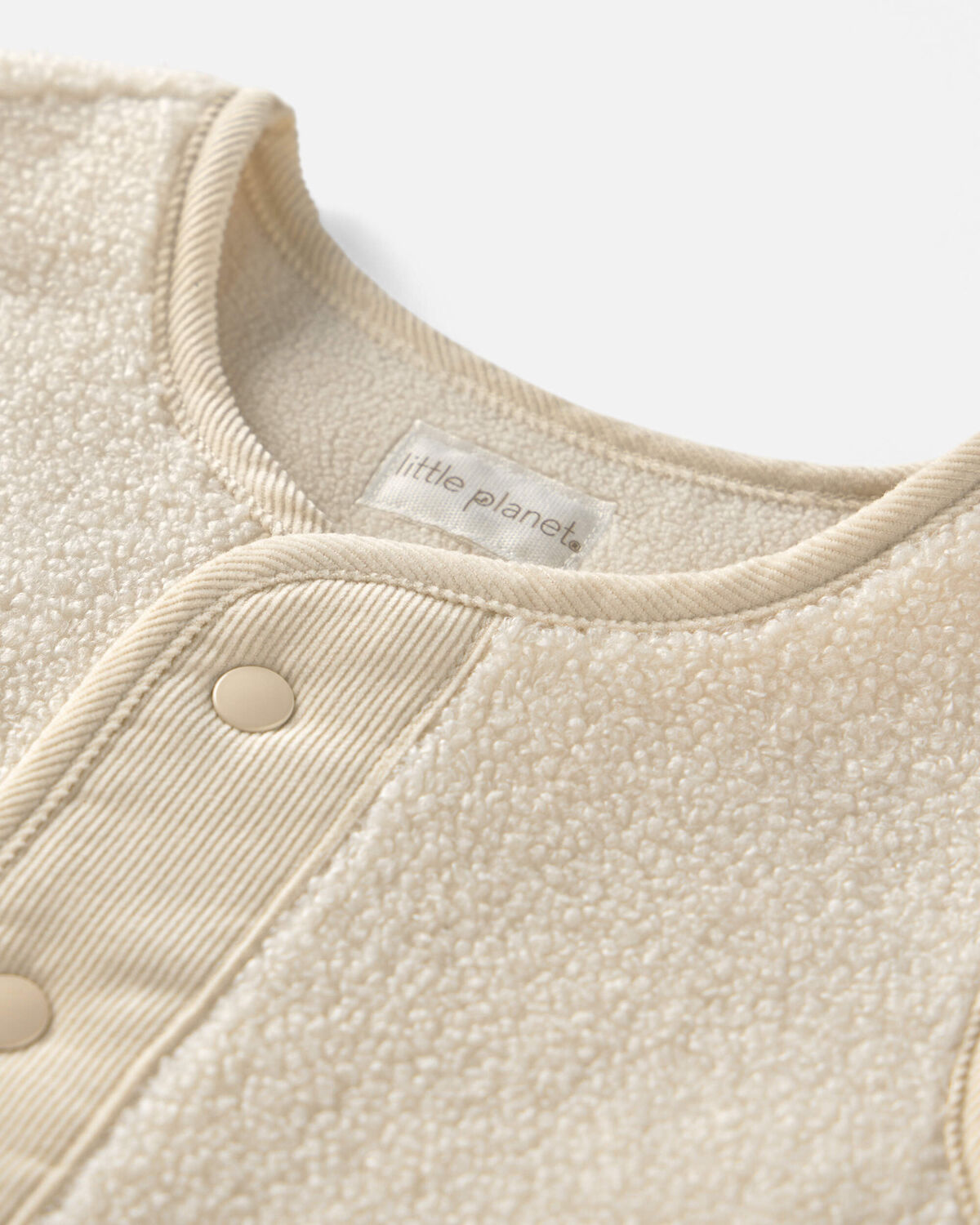 Toddler Recycled Teddy Fleece Vest