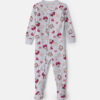 Baby 1-Piece Disney© Mickey Mouse Christmas 100% Cotton Snug Fit Footed Pajama - Blue