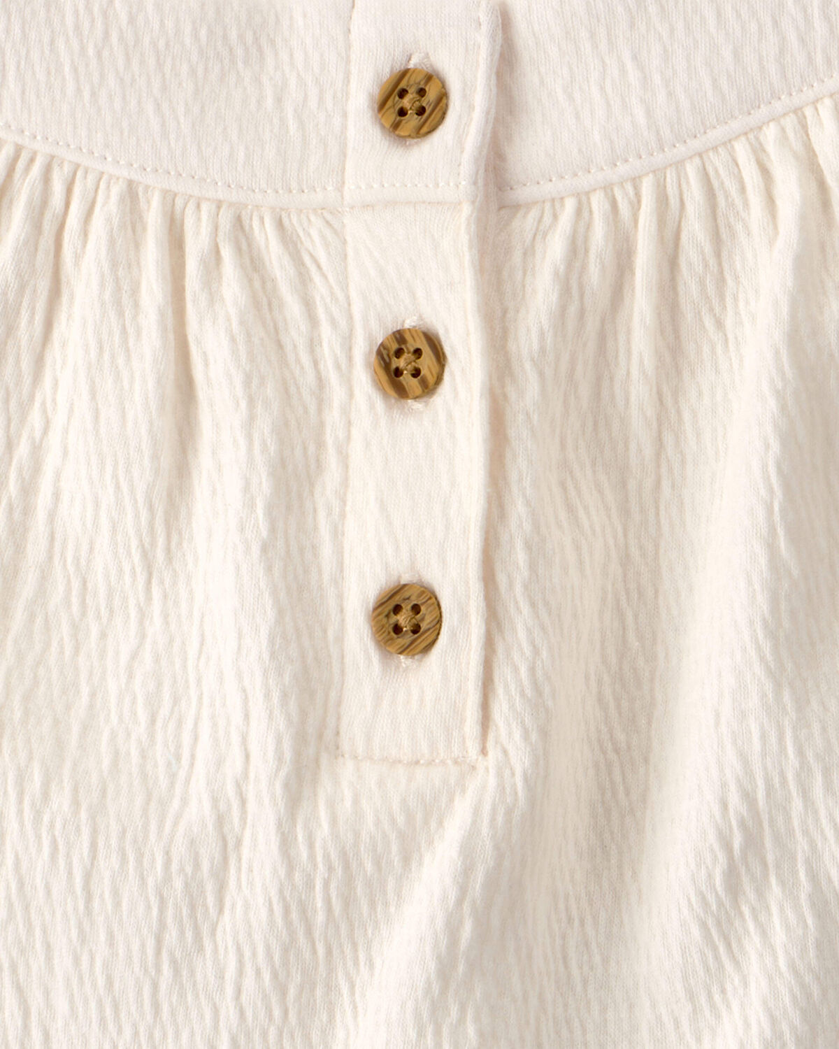 Baby Girl 3-Piece Cheetah Top, Bodysuit & Short Set - Khaki/Ivory 4 Baby Girl 3-Piece Cheetah Top, Bodysuit & Short Set - Khaki/Ivory
