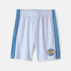 Kids Umbro Argentina Mesh Soccer Shorts - Light Blue/White