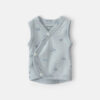 Baby Boy Train Side-Snap Tank - Blue