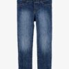 Baby Girl Medium Blue Wash Elastic-Waist Jeggings