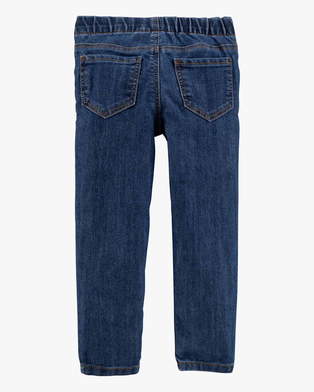 Baby Girl Medium Blue Wash Elastic-Waist Jeggings
