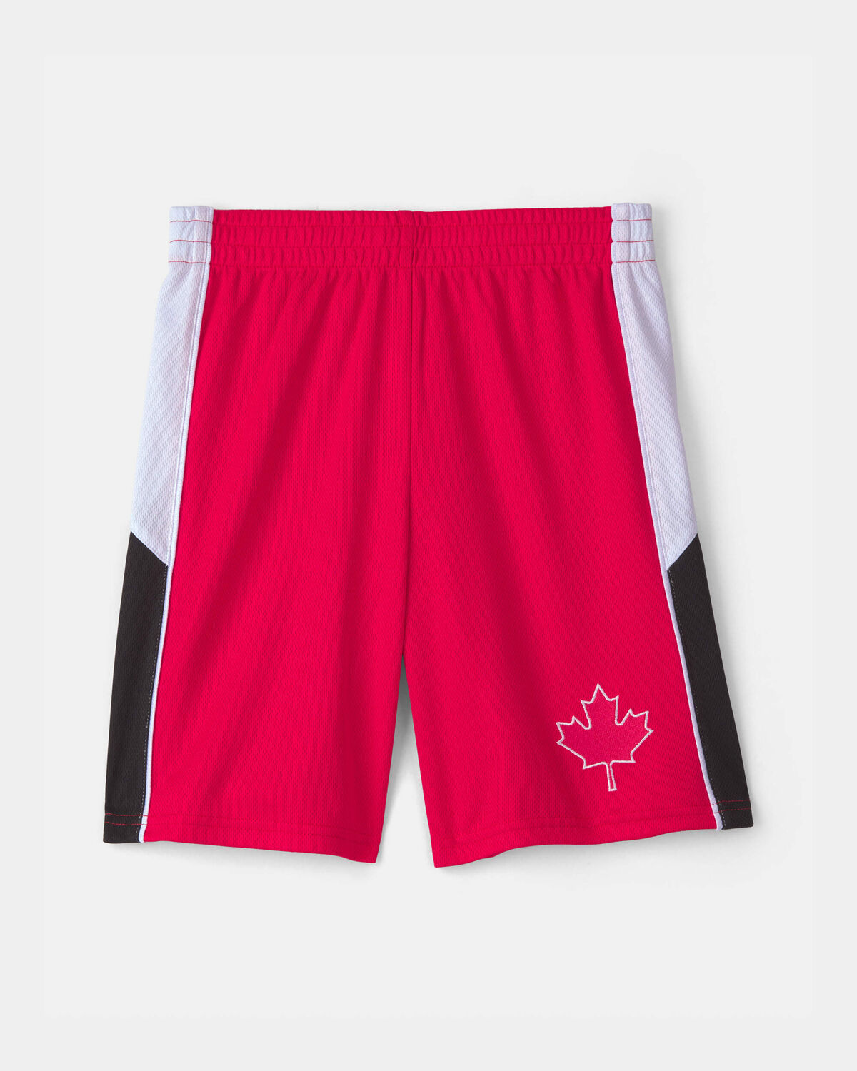 Kids Umbro Canada Mesh Soccer Shorts - Red/White/Black 1 Kids Umbro Canada Mesh Soccer Shorts - Red/White/Black
