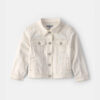 Toddler Girl Twill Jacket - Ivory