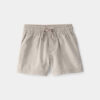 Baby Boy Twill Shorts - Light Khaki
