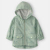 Baby Boy Dinosaur Raincoat - Green
