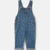 Toddler Logo Denim Overalls - Light Wash