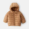 Baby Boy Midweight Packable Puffer - Brown