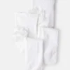 Baby Girl 2-Pack Tights - White