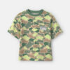 Boys Camouflage Graphic Tee - Green