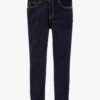Kid Dark Blue Wash Skinny-Leg Jeans
