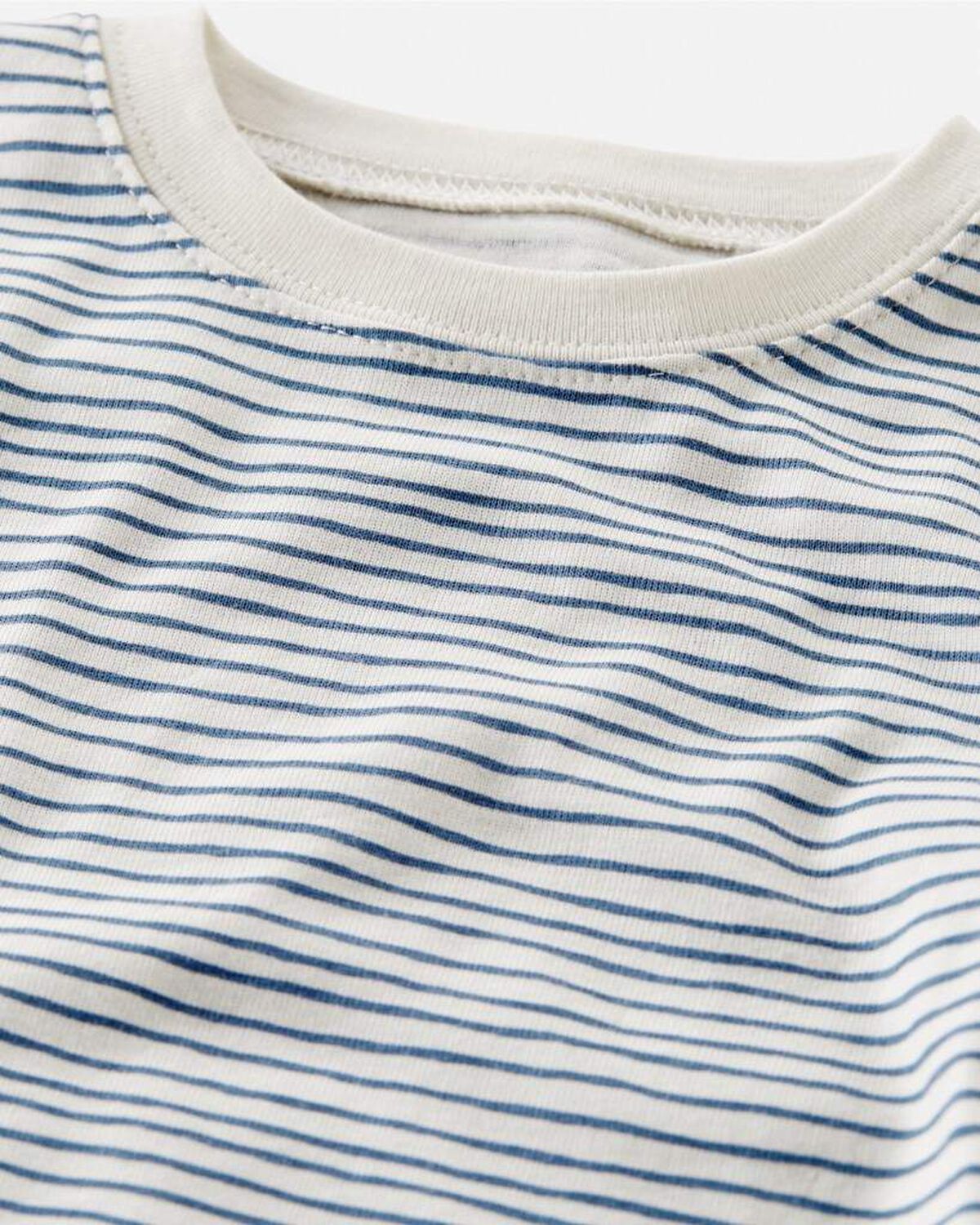 Toddler Organic Cotton Pajamas Set in Stripes 3 Toddler Organic Cotton Pajamas Set in Stripes