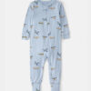 Toddler Boy Plane PurelySoft 1-Piece Pajama - Blue