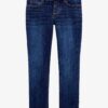 Kid Dark Wash Plus-Fit Skinny-Leg Jeans