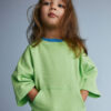 Toddler Breezy Top with Pocket - Lime Green