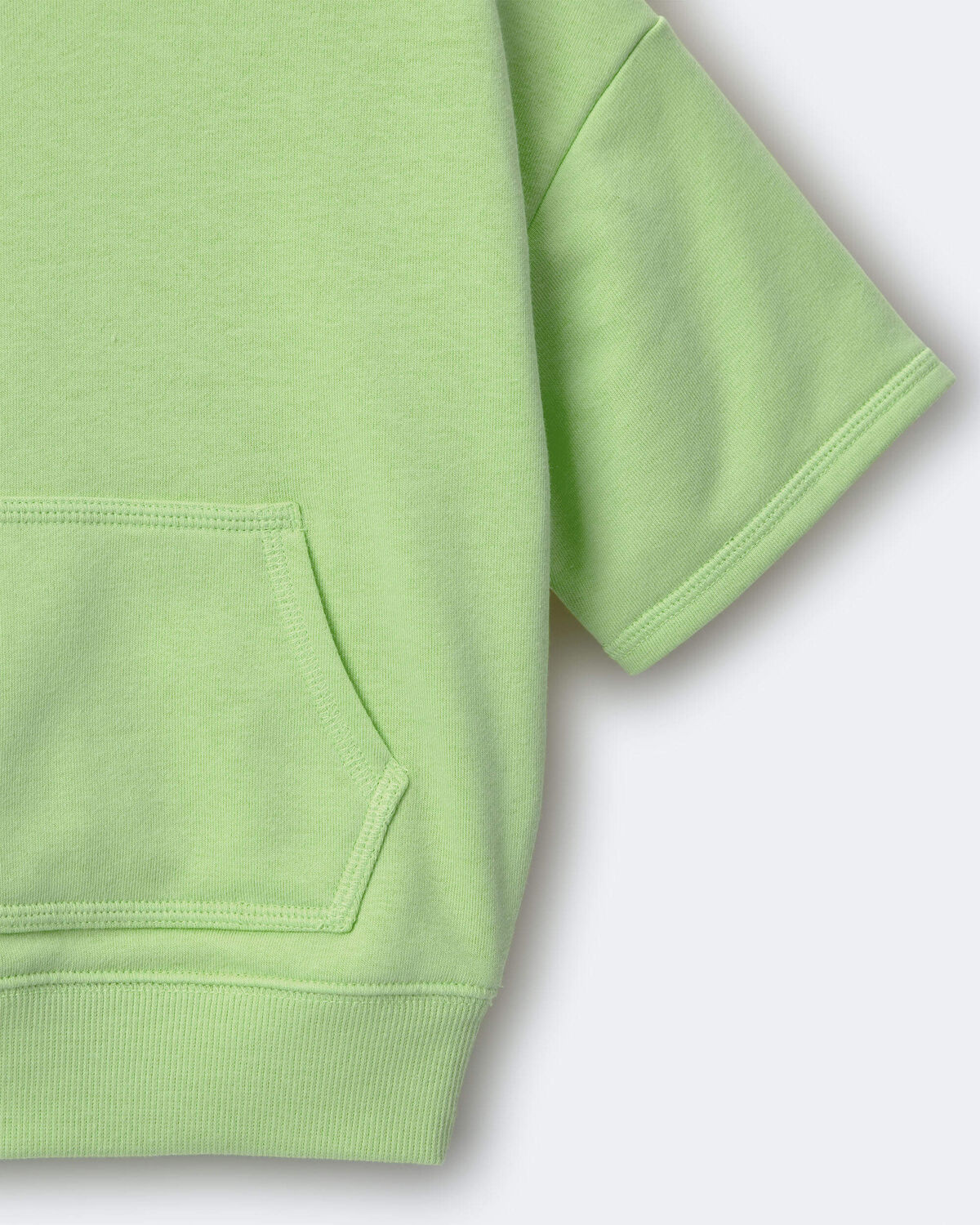 Toddler Breezy Top with Pocket - Lime Green 4 Toddler Breezy Top with Pocket - Lime Green