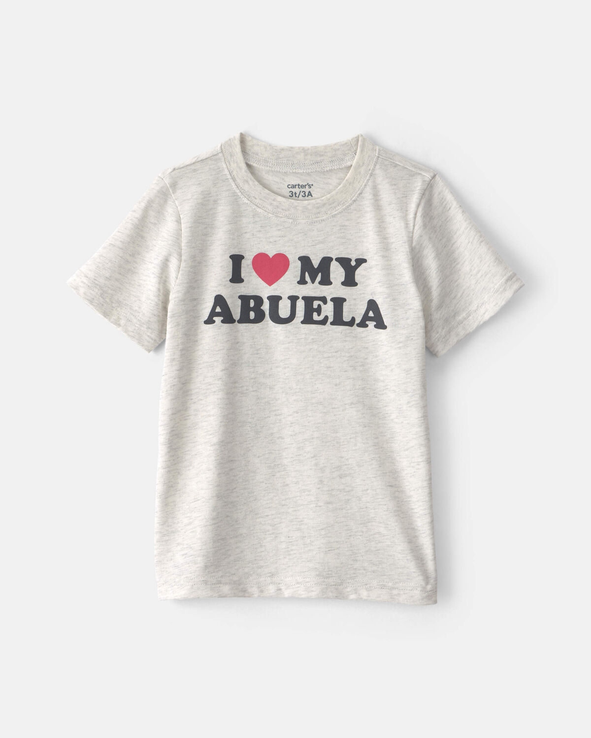 Toddler 'I Love My Abuela' Graphic Tee - Grey