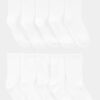 Girls 10-Pack Scallop Crew Socks