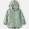 Toddler Boy Dinosaur Raincoat - Green