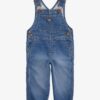 Toddler Stretch Denim Overalls - Medium Wash