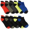 Boys 10-Pack No Show Socks 6 Boys 10-Pack No Show Socks
