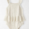 Baby Girl Organic Cotton Sweater Knit Bubble