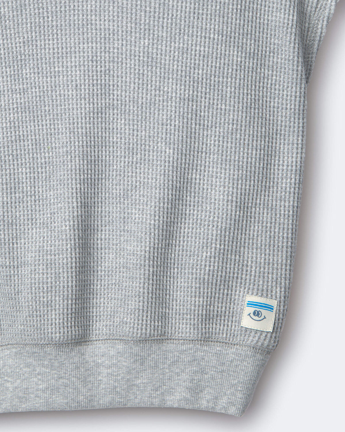 Toddler Waffle Knit Elastic-Waist Hooded Top - Heather Grey 6 Toddler Waffle Knit Elastic-Waist Hooded Top - Heather Grey