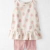 Toddler Girl 2-Piece Set Made with Organic Cotton in Strawberry Print