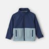 Toddler Boy Color Block Zip-Up Jacket - Blue